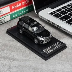 Mô hình xe hơi Lexus LX570 1:64 Hikasi Limited Edition - Chi tiết sắc nét, quà tặng đẹp cho tín đồ xe hơi