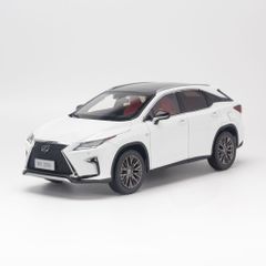 Mô Hình Xe Lexus RX200T Tỉ Lệ 1:18 Dealer - Chi Tiết Tinh Xảo, Cửa Mở, Màu Trắng Và Xanh Đen, Quà Tặng Độc Đáo Cho Người Sưu Tập