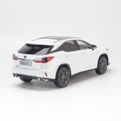 Mô Hình Xe Lexus RX200T Tỉ Lệ 1:18 Dealer - Chi Tiết Tinh Xảo, Cửa Mở, Màu Trắng Và Xanh Đen, Quà Tặng Độc Đáo Cho Người Sưu Tập