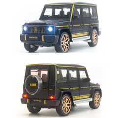 Mô hình xe Mercedes Benz G65 1:18 Miniauto chi tiết - Xe mở cửa, đánh lái, có đèn và nhạc - Quà tặng hoàn hảo cho tín đồ ô tô