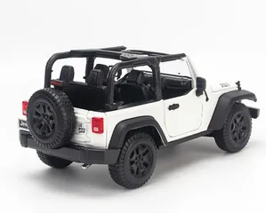 Mô hình xe ô tô Jeep Wrangler Rubicon - Open Top 2014 tỉ lệ 1:18 Maisto - Chi tiết cao cấp, quà tặng hoàn hảo cho tín đồ xe hơi