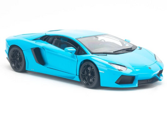 Mô hình xe ô tô Lamborghini Aventador LP700-4 1:18 Welly-FX - Chi tiết cao cấp, màu sắc sống động, quà tặng lý tưởng cho tín đồ xe hơi