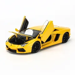 Mô Hình Xe Ô Tô Lamborghini Aventador LP700-4 1:24 Welly - Thiết Kế Kim Loại Chất Lượng Cao, Cửa Mở, Độc Đáo Dành Cho Người Sưu Tầm