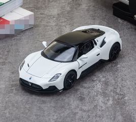 Mô Hình Xe Ô Tô Maserati MC20 1:32 Double Horses - Chất Liệu Kim Loại Cao Cấp Có Đèn - Quà Tặng Hoàn Hảo Cho Người Đam Mê Xe