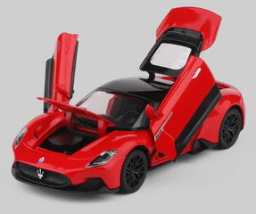 Mô Hình Xe Ô Tô Maserati MC20 1:32 Double Horses - Chất Liệu Kim Loại Cao Cấp Có Đèn - Quà Tặng Hoàn Hảo Cho Người Đam Mê Xe