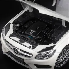 Mô Hình Xe Ô Tô Mercedes Benz C250 Cabriolet Tỉ Lệ 1:18 Iscale - Quà Tặng Sang Trọng, Chất Liệu Kim Loại, Thiết Kế Tinh Xảo
