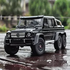Mô Hình Xe Ô Tô Mercedes Benz G63 AMG 6x6 Tỉ Lệ 1:24 Welly - Thiết Kế Chi Tiết, Chất Liệu Cao Cấp, Quà Tặng Độc Đáo Cho Yêu Thích Xe Hơi