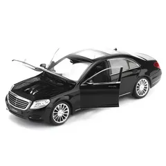 Mô Hình Xe Ô Tô Mercedes Benz S500 Tỉ Lệ 1:24 Welly - Quà Tặng Thú Vị và Trang Trí Văn Phòng Sang Trọng