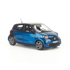 Mô hình xe ô tô Mercedes-Benz Smart Forfour 1:18 Norev - Chi tiết tinh xảo, quà tặng hoàn hảo cho tín đồ xe hơi