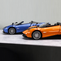 Mô hình xe ô tô Pagani Huayra Roadster tỉ lệ 1:24 CCA - Siêu xe phong cách, chất liệu hợp kim cao cấp, quà tặng hoàn hảo cho dân đam mê xe hơi