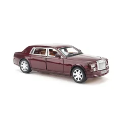 Mô Hình Xe Ô Tô Rolls Royce Phantom VII Tỉ Lệ 1:24 XLG - Trang Trí Nhà Cửa Độc Đáo, Quà Tặng Sang Trọng, Màu Đỏ Đen