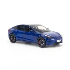 Mô Hình Xe Ô Tô Tesla Model 3 Tỉ Lệ 1:24 XLG - Chi Tiết Tinh Xảo, Mở 4 Cửa, Quà Tặng Độc Đáo cho Fan Xe Hơi