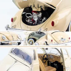 Mô Hình Xe Ô Tô Volkswagen Kafer Beetle 1955 1:18 Bburago - Phát Hành Chi Tiết Cao Cấp, Đồ Chơi Trang Trí Nhà Cửa