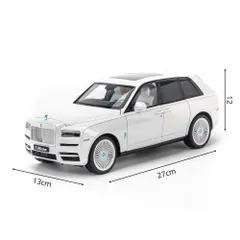 Mô Hình Xe Rolls Royce Cullinan Black Badge Tỉ Lệ 1:18 Kengfai - Đồ Trang Trí Nội Thất, Quà Tặng Sang Trọng