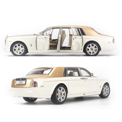 Mô Hình Xe Rolls Royce Phantom EWB 1:18 Kyosho - Mô Phỏng Chi Tiết Cao Cấp, Khung Kim Loại Chắc Chắn, Đồ Trang Trí Nhà Cửa Sang Trọng