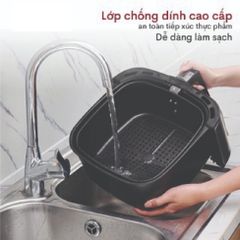 Nồi Chiên Không Dầu Creen CR-AG11L 11 Lít - Công Nghệ Khí Nóng 2 Luồng, Chiên Giòn Ngon, Lành Mạnh, Dễ Dàng Vệ Sinh