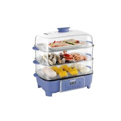 Nồi Lẩu Đa Năng 3 Tầng Creen CR-135 Plus - Công Suất 1500W, Chế Độ Nấu Đa Dạng, Hấp Lẩu Dễ Dàng cho Bữa Tiệc Gia Đình