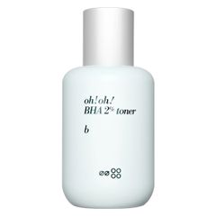 Toner Nước Hoa Hồng oh!oh! 2% BHA Tẩy Tế Bào Chết, Làm Sạch 75ml - Lý Tưởng Cho Da Dầu, Ngừa Mụn, Tăng Cường Độ Sáng Da