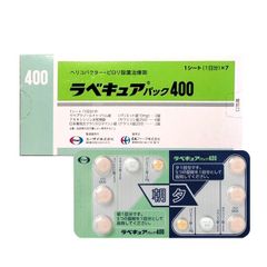 Viên uống Rabecure 400 Eisai Nhật Bản - Hỗ trợ tiêu hóa, giảm acid dạ dày, ức chế vi khuẩn HP hiệu quả cho sức khỏe tiêu hóa.