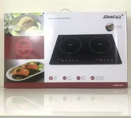 Bếp Từ Đôi Steba IK300 Mặt Kính Schott Ceran Chịu Nhiệt Cao 3100W - Bếp Hiện Đại Có Khóa Trẻ Em và Tự Ngắt An Toàn