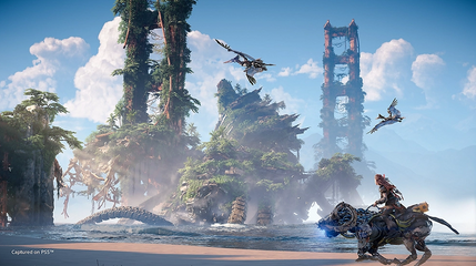 Đĩa Game PS5 Horizon Forbidden West - Hành Trình Phiêu Lưu Hậu Tận Thế Với Nhân Vật Aloy - Game Xuất Sắc Từ Guerrilla Games