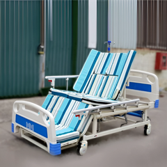 Giường Y Tế Đa Năng Akiko A89-04 - Tích Hợp Chậu Gội Đầu, Khung Thép Sơn Tĩnh Điện, Dễ Dàng Điều Chỉnh và Vệ Sinh