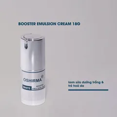 Kem dưỡng trắng da Oshirma Re-X White Booster Emulsion Cream - Sữa dưỡng thể nhẹ, cải thiện sắc da, độ ẩm và phục hồi da