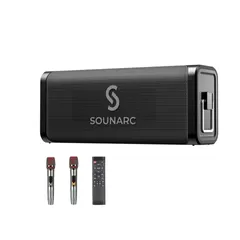 Loa Bluetooth Sounarc M1 80W Kèm 2 Micro Karaoke - Chất Lượng Âm Thanh Tuyệt Vời, Kết Nối Bluetooth 5.0, Pin 8000mAh, Khả Năng Kháng Nước IPX6