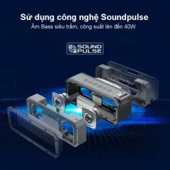 Loa Bluetooth Tronsmart Element Force+ 40W Chống Nước IPX7 - Âm Bass Sâu, Thiết Kế Gọn Nhẹ, Kết Nối Bluetooth 5.0, Thời Gian Phát 15 Giờ