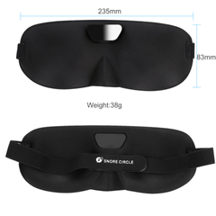 Mặt Nạ Mắt Thông Minh Snore Circle YA3100 - Giảm Ngủ Ngáy, Cải Thiện Giấc Ngủ, 36 Cấp Độ Rung, Thiết Kế Nhẹ, Tích Hợp Ứng Dụng Sleeplus