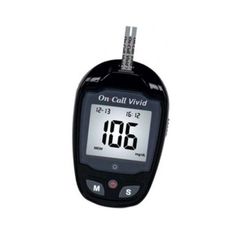Máy Đo Đường Huyết Acon On-Call Vivid - Thiết Bị Kiểm Tra Đường Huyết Chính Xác Với Công Nghệ Cảm Biến Sinh Học, Phù Hợp Gia Đình 4 Người