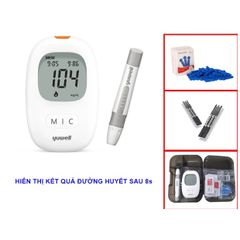 Máy Đo Đường Huyết Yuwell Accusure 710 Thế Hệ Mới - Công Nghệ Tiên Tiến, Đo Chính Xác Nhanh Chóng Tại Nhà
