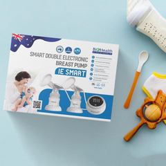 Máy Hút Sữa Điện Đôi Biohealth IE Smart 30 Cấp Độ - Thiết Kế Nhỏ Gọn, Dễ Sử Dụng, Lực Hút Mạnh Mẽ Cho Mẹ Bỉm Sữa