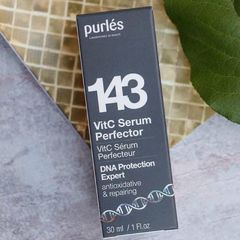 Serum Dưỡng Trắng Chuyên Sâu Purles 143 VitC - Bảo Vệ DNA, Giảm Nếp Nhăn, Chống Oxy Hóa - Hiệu Quả Từ Vitamin C 30ml