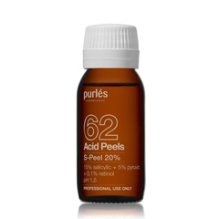 Tinh Chất Thay Da Sinh Học Purles 62 S-Peel 20% - Giải Pháp Trị Mụn Hiệu Quả, Chống Viêm, Thích Hợp Cho Mọi Loại Da