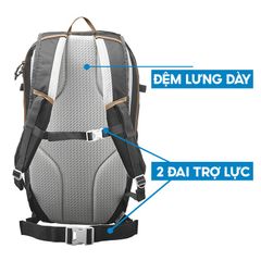 Balo thể thao leo núi 30L Decathlon Quechua NH100 - Chất liệu cao cấp, thiết kế đa năng, thoáng khí và đệm êm ái cho chuyến dã ngoại lý tưởng