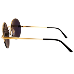 Kính mắt Cartier Grey Round Ladies Sunglasses CT0022S 006 58