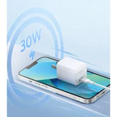 Củ sạc Anker Gen 2 30W A2639 PD/PPS - Sạc nhanh Type C cho iPhone và thiết bị điện tử - Thiết kế nhỏ gọn, tiện dụng