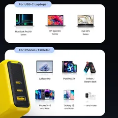 Củ Sạc Nhanh AOHi Magcube PD 140W - 3 Cổng USB (2C + 1A) Công Nghệ GaN+ Tỏa Nhiệt Thấp, Sạc Nhanh Đa Dụng Cho Điện Thoại và Thiết Bị điện tử