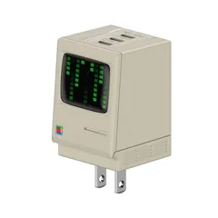 Củ Sạc Nhanh Chân Gập Shargeek Retro 67W Có LED - Thiết Kế Cổ Điển Hỗ Trợ PD và QC, Tích Hợp Chế Độ Bảo Vệ Thông Minh