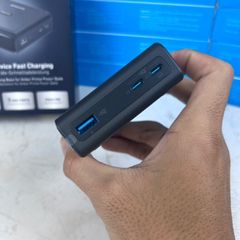 Đế sạc Anker 100W A1902 - Đế sạc USB PD 3 cổng cho smartphone và laptop, công nghệ GaN tiện lợi và hiệu quả.