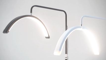 Đèn Led Spa Dáng Bán Nguyệt 360 Bóng Chỉnh Sáng - Thiết Bị Chiếu Sáng Cho Trung Tâm Làm Đẹp, Thẩm Mỹ