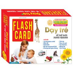 Flash Card Thông Minh Chuẩn Glenn Doman - Dạy Trẻ Khám Phá Thế Giới Xung Quanh - Bộ 120 Thẻ Giáo Dục Sáng Tạo