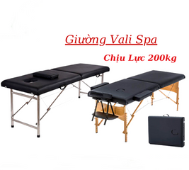 Giường Vali Gấp Gọn Dùng Trong Phun Xăm Thẩm Mỹ - Thiết Kế Tiện Dụng, Chống Thấm, Dễ Dàng Vận Chuyển, Chất Liệu PU Chắc Chắn