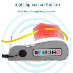 Gối Massage Hồng Ngoại 20 Bi Bomidi MP1 - Thiết Bị Massage Chuyên Dụng Giảm Đau, Thư Giãn Cơ Bắp, Tiện Lợi Sử Dụng Tại Nhà
