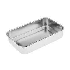 Hộp Đựng Dụng Cụ Y Tế Inox Có Nắp Đậy - Kích Thước 24cm x 16cm x 5cm, Bền Đẹp, Tiện Lợi Cho Spa, Nha Khoa, Thẩm Mỹ Viện