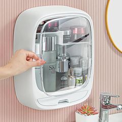 Kệ Dán Tường Đa Năng Horoki 3635 - Chống Bụi, Thiết Kế Sang Trọng, Tối Ưu Không Gian, Đựng Đồ Mỹ Phẩm và Nhà Tắm