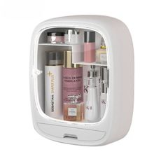 Kệ Dán Tường Đa Năng Horoki 3635 - Chống Bụi, Thiết Kế Sang Trọng, Tối Ưu Không Gian, Đựng Đồ Mỹ Phẩm và Nhà Tắm