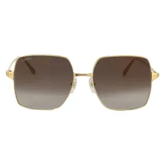 Kính mát nữ Cartier Brown Square Ladies Sunglasses CT0297S 002 57