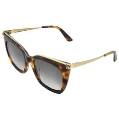 Kính mát nữ Cartier Grey Butterfly Ladies Sunglasses CT0030S 003 53